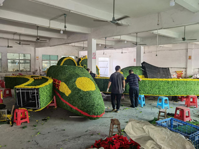 公园园林景观绿雕植物雕塑